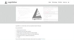 Desktop Screenshot of logiceditor.com