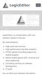 Mobile Screenshot of logiceditor.com